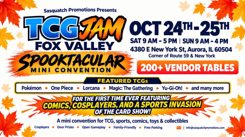 TCG Jam Fox Valley Sports Spooktackular
